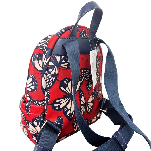 Kate Spade Chelsea The Little Better Nylon Mini Backpack Butterfly Red - Picture 5 of 6
